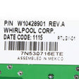 Whirlpool WPW10428901 Genuine OEM Control Electronic
