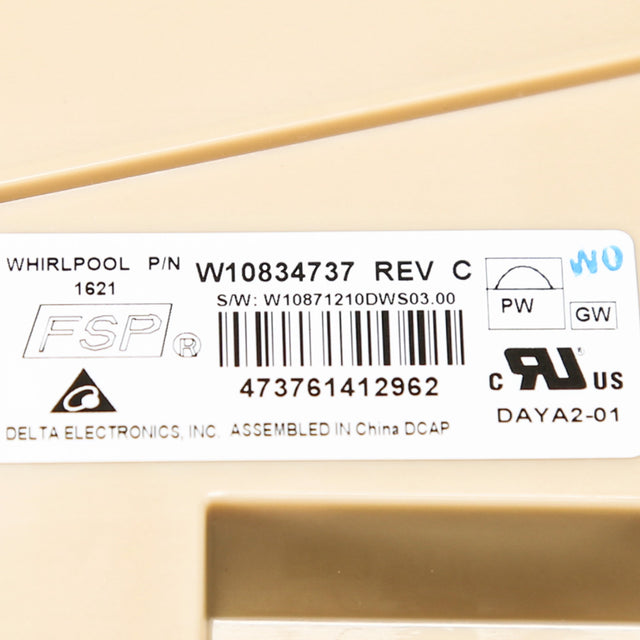 Whirlpool W10906425 Genuine OEM Control Electronic
