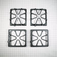 Whirlpool W10333861A Genuine OEM Grates Set Of4 Whetstone