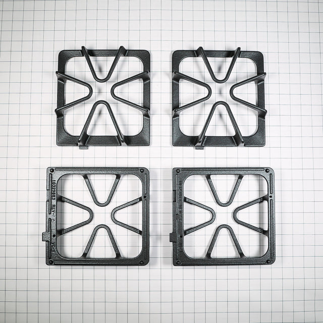 Whirlpool W10333861A Genuine OEM Grates Set Of4 Whetstone