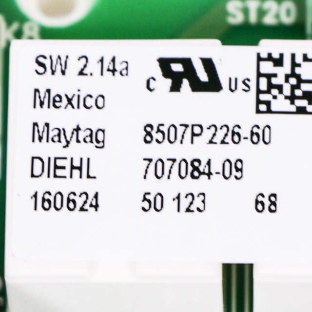 Whirlpool WP8507P226-60 Genuine OEM Control Electronic
