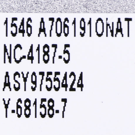 Whirlpool WP9755424 Genuine OEM Valve Gas