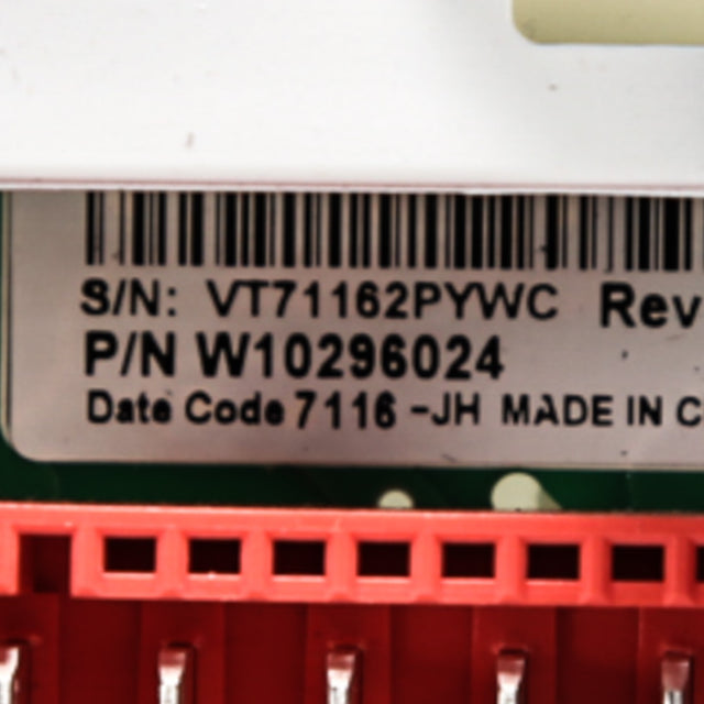 Whirlpool W10480186 Genuine OEM Ccuasm Vmw Hy120V Wtw485