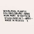 Whirlpool WPW10525361 Genuine OEM Control Electronic
