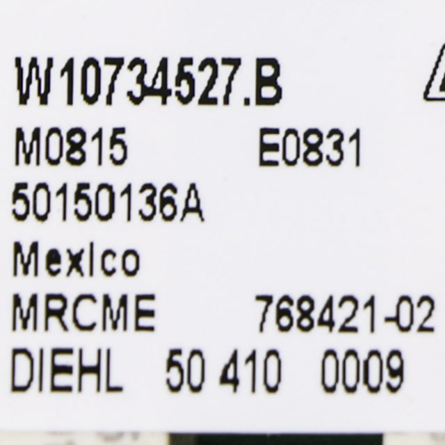 Whirlpool W10803217 Genuine OEM Control Electronic