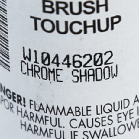 Whirlpool W10446202 Genuine OEM .6 Oz Touch Up Paint Chr