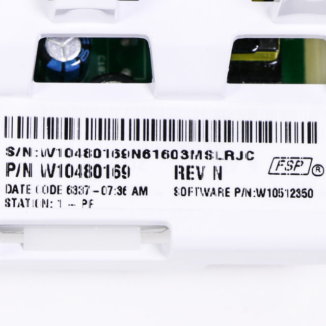 Whirlpool W10480169 Genuine OEM Ccuasm Vmw Cl 120V Km 2