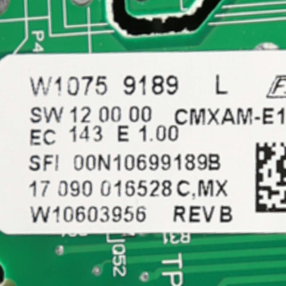 Whirlpool W10852640 Genuine OEM Control Electronic