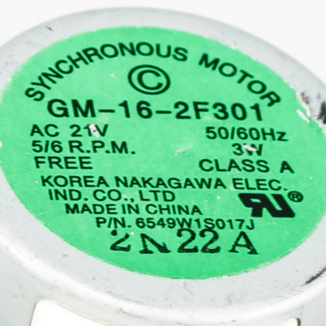Whirlpool WPW10159107 Genuine OEM Motor Turn