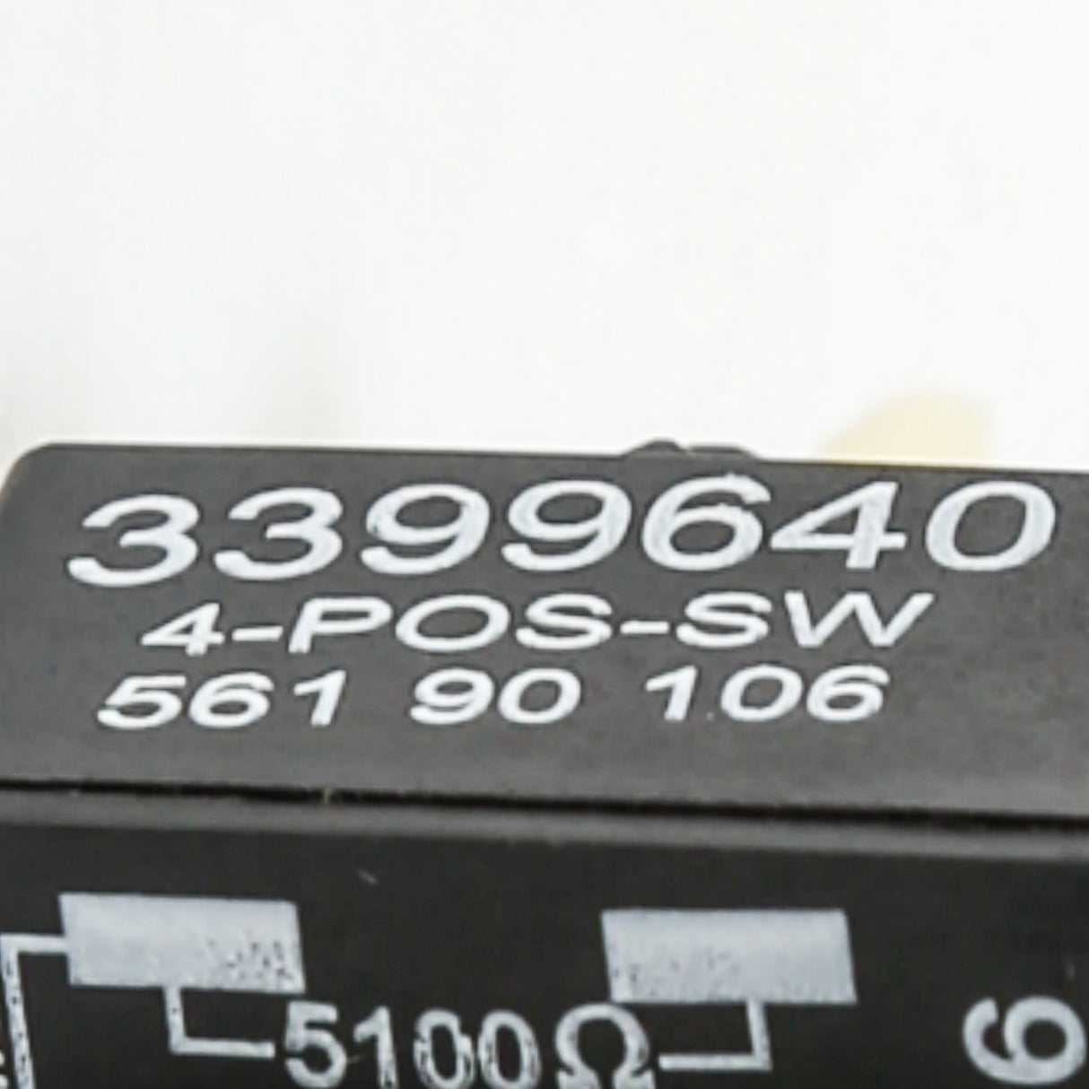 Whirlpool WP3399640 Genuine OEM Switch