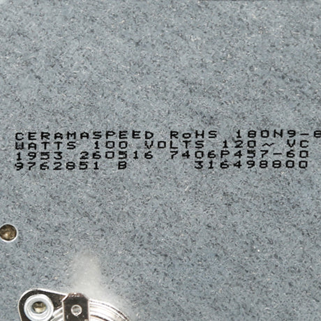 Whirlpool WP9762851 Genuine OEM Element Surface