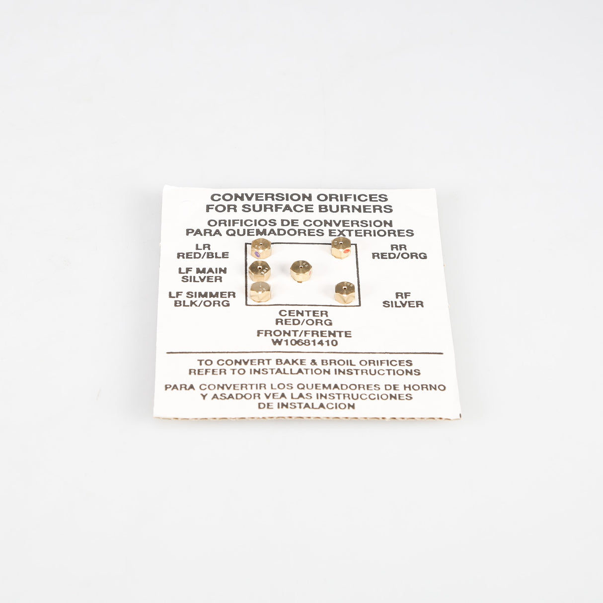 Whirlpool W10909678 Genuine OEM Spud Orfce