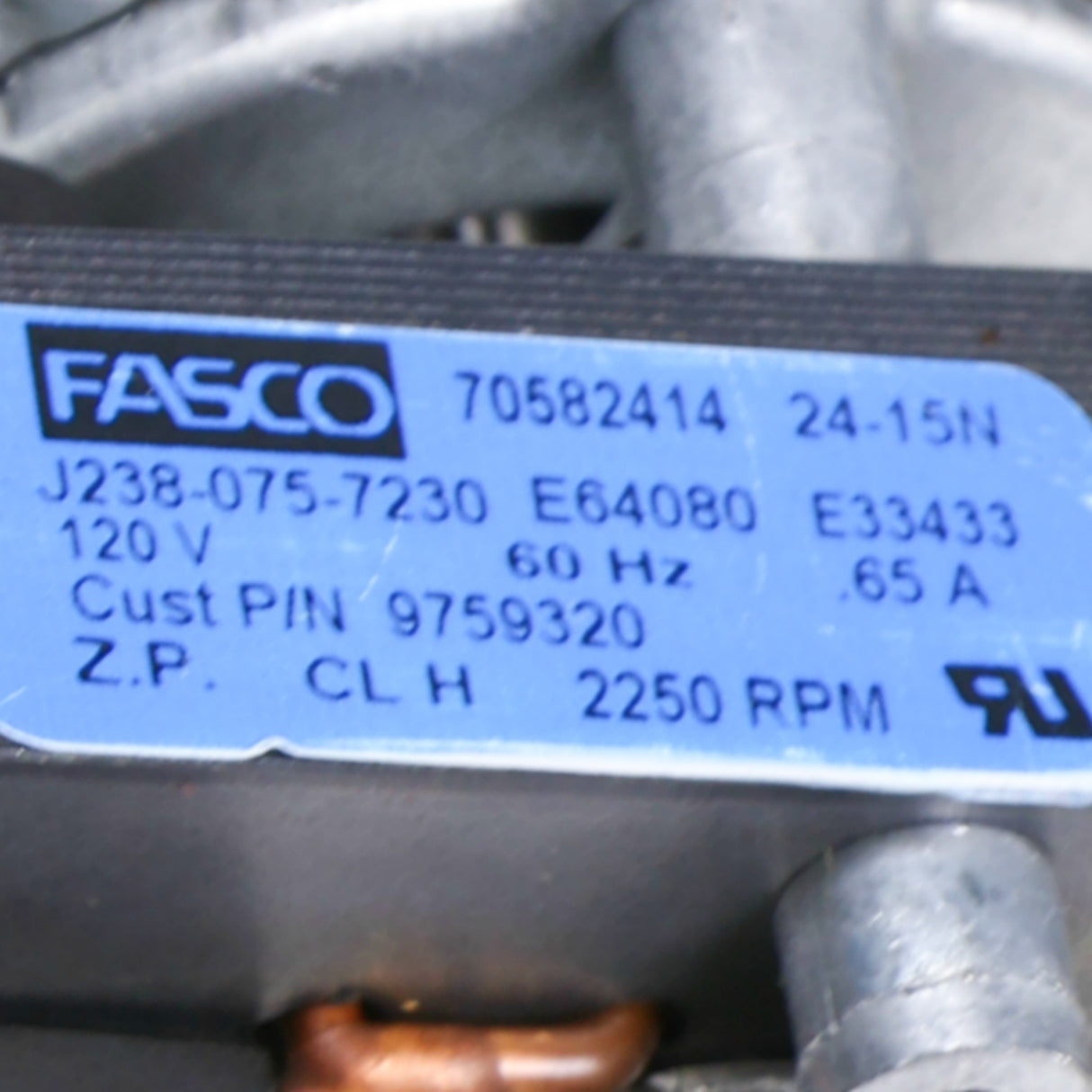 Whirlpool W10810687 Genuine OEM Blower