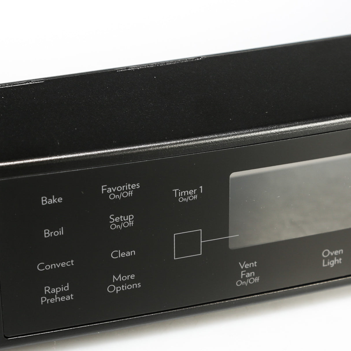 Whirlpool W10239347 Genuine OEM Assembly Control Panel Black