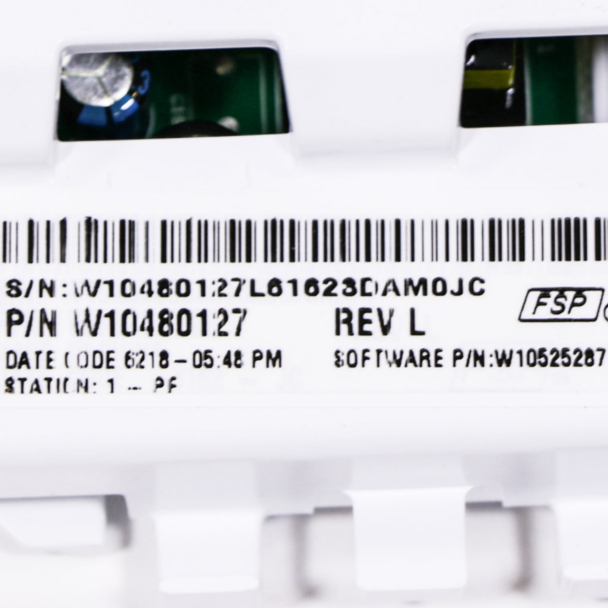 Whirlpool W10480127 Genuine OEM Ccuasm Vmw He 120V Mvwx5