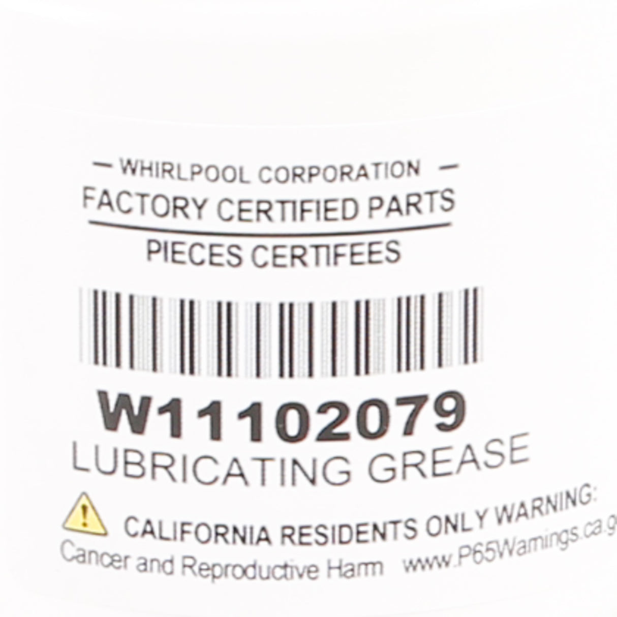 Whirlpool W11200218 Genuine OEM Grease
