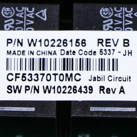 Whirlpool WPW10226156 Genuine OEM Control Electronic
