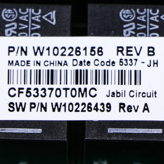 Whirlpool WPW10226156 Genuine OEM Control Electronic