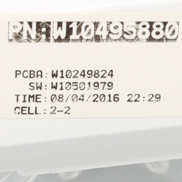 Whirlpool WPW10495880 Genuine OEM Control Electronic