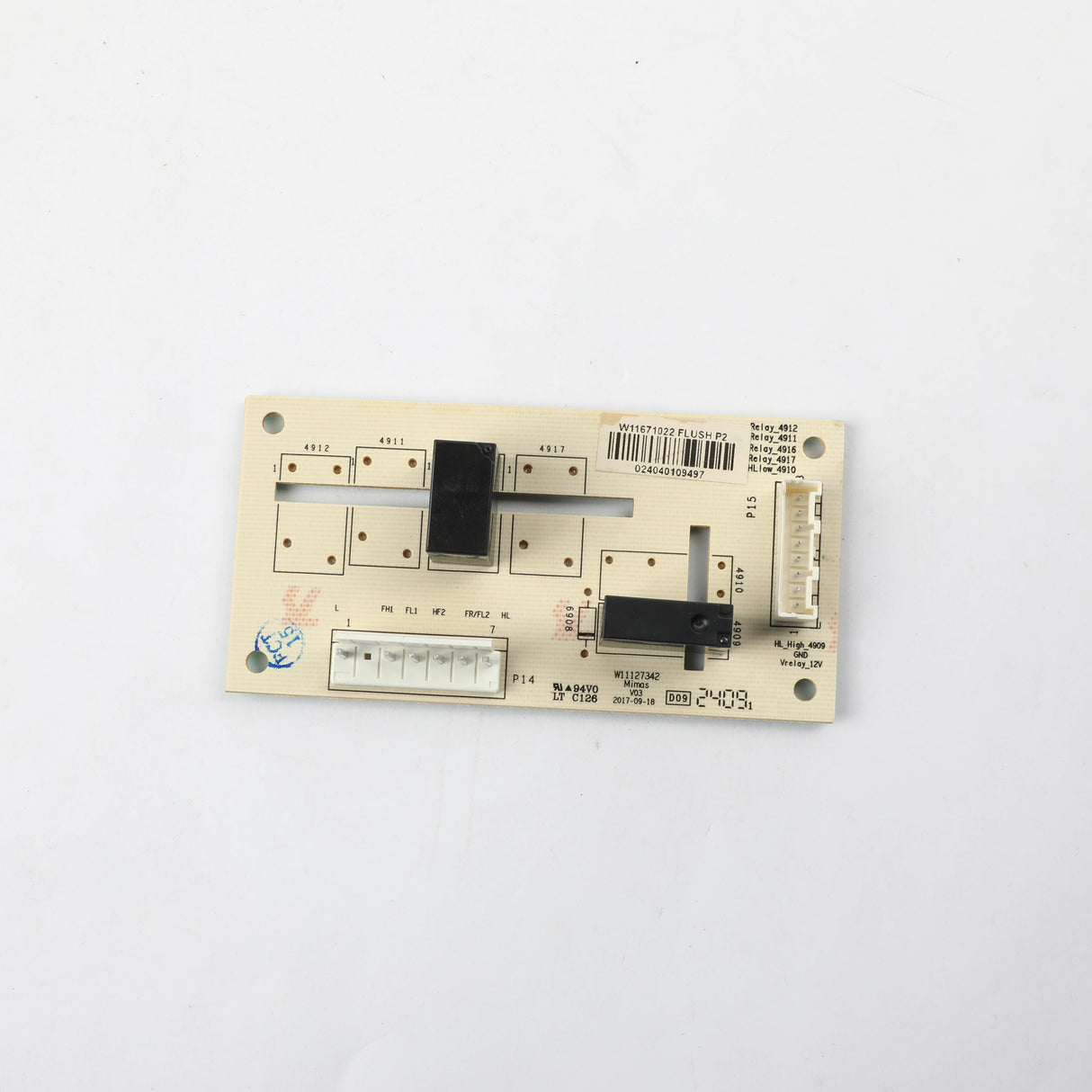 Whirlpool W11707312 Genuine OEM Control Electronic