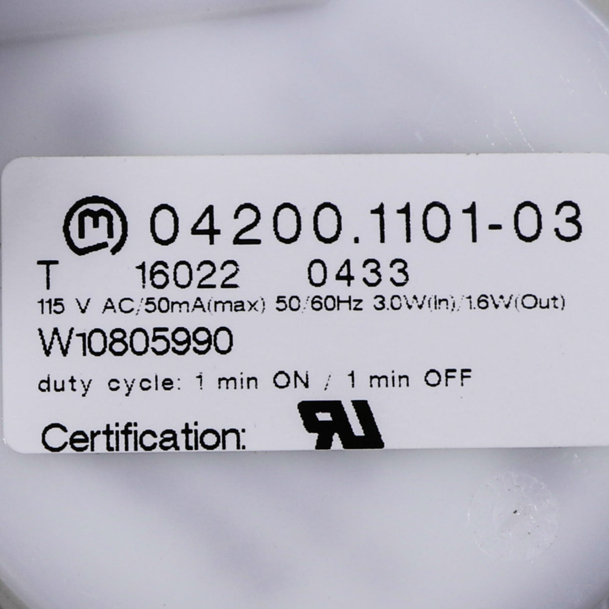 Whirlpool W10842325 Genuine OEM Dispenser