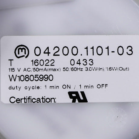 Whirlpool W10842325 Genuine OEM Dispenser
