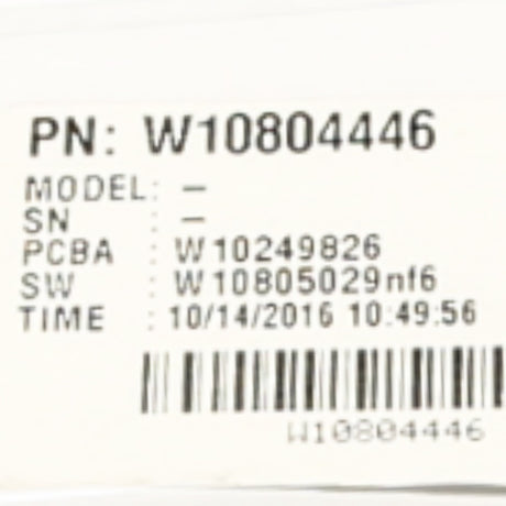 Whirlpool W10849080 Genuine OEM Control Electronic