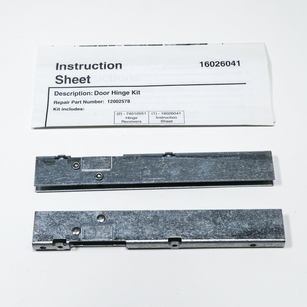 Whirlpool 12002578 Genuine OEM Kit Door Hinge