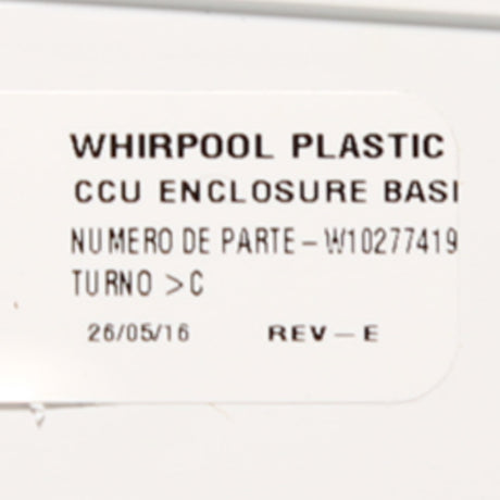 Whirlpool WPW10525369 Genuine OEM Control Electronic