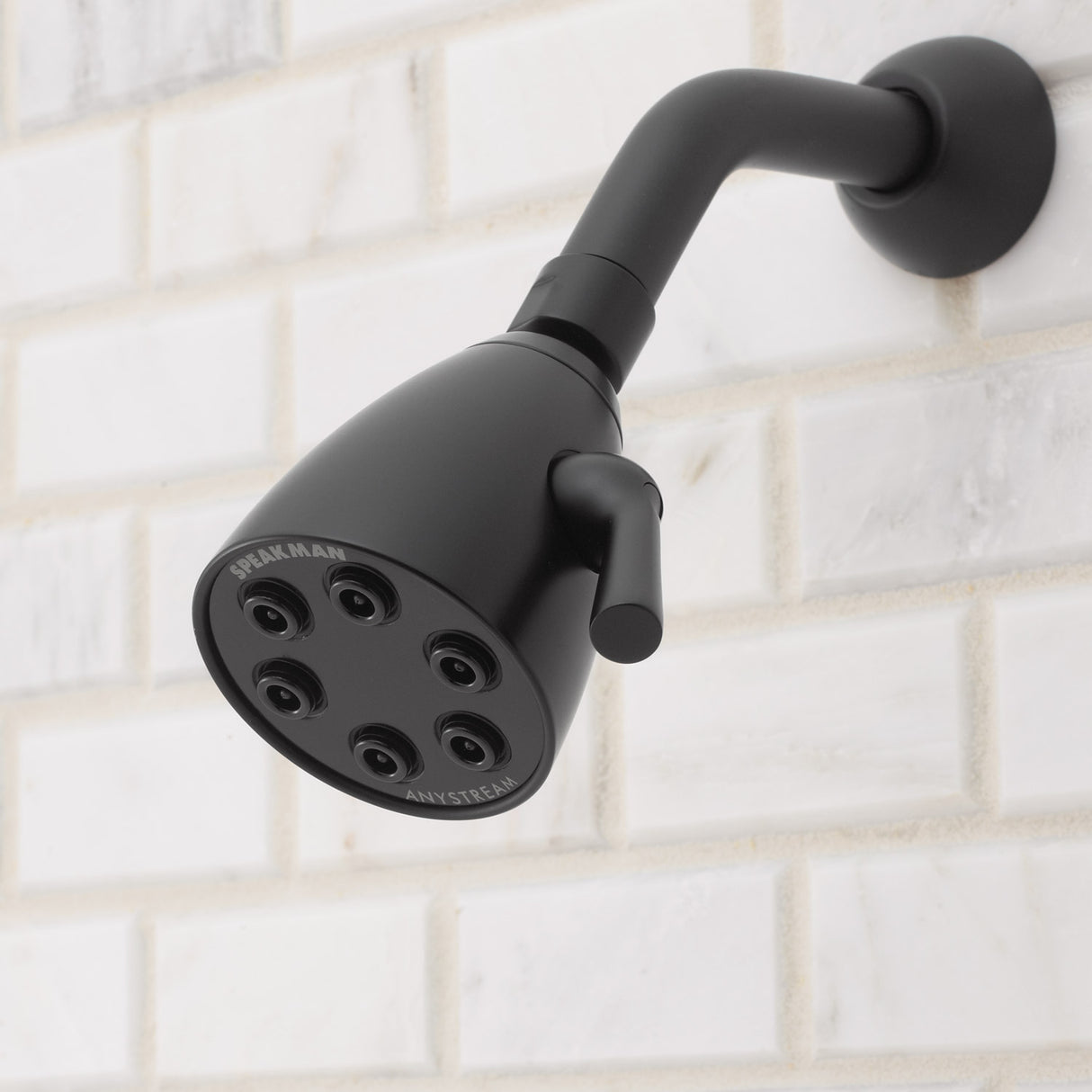 Speakman Icon S-2252-MB Shower Head Matte Black Finish - 2.5 GPM