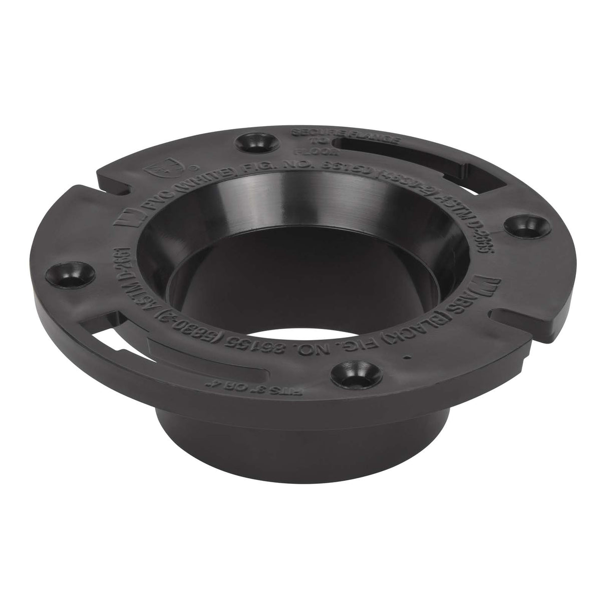 IPS Corp 86155 58302 Closet Flange, 3" ID x 4" OD, ABS
