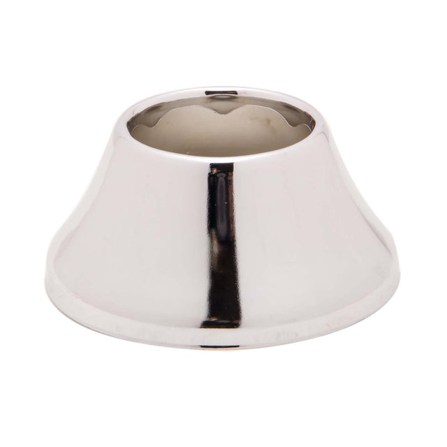 PlumbMaster Approved E08-150 1-1/2" ID x 3" OD Chrome Plated Steel Bell Pattern Flange