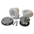 Sioux Chief 973-5201C01 SCH 40 PVC OF Plate Bath Waste Kit with Twist'N Close