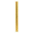 PlumbMaster Approved 40038 Solid Brass Overflow Tube, 1" x 11", Bagged