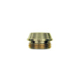PlumbMaster Approved 30142 649860 #143 Plain Brass Bibb Seat (Bulk) For Gerber, 5/8 - 24 TPI