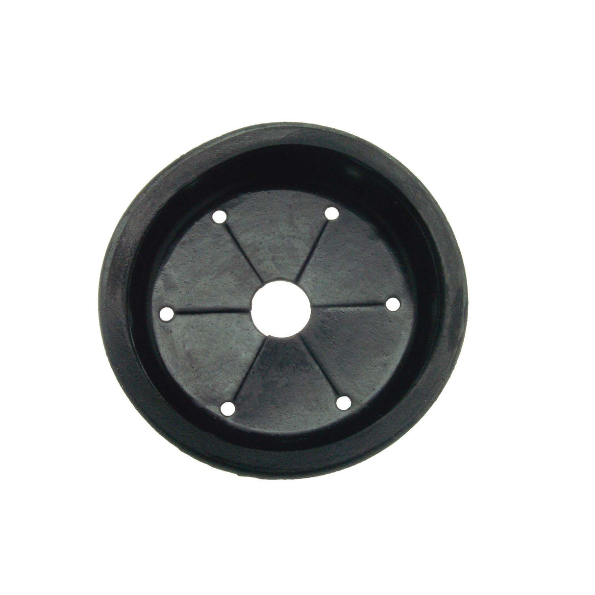 PlumbMaster Approved 37599 3-3/8" OD Black Rubber Universal Style Disposal Splash Guard (Bagged)