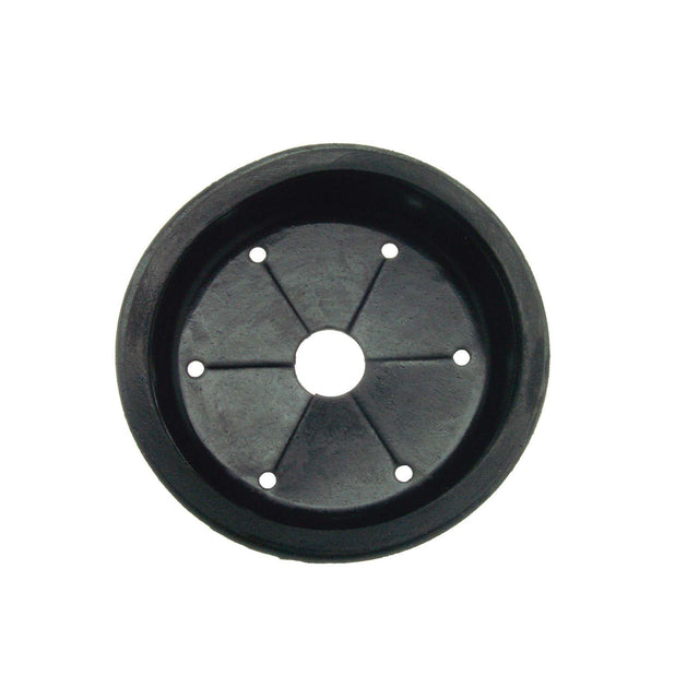 PlumbMaster Approved 37599 3-3/8" OD Black Rubber Universal Style Disposal Splash Guard (Bagged)