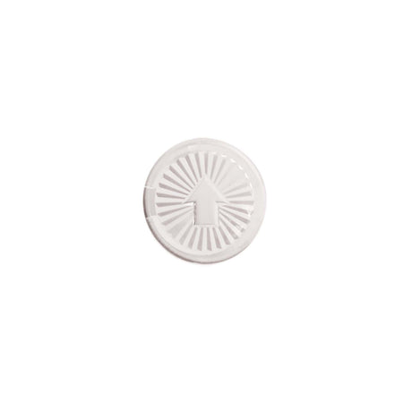 PlumbMaster Approved 26007 208D Plastic Snap-In Diverter Index Button for Gerber, Kohler, Speakman, Stanadyne, Union Brass, 1-1/4" OD