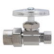 BrassCraft PR14X C 1/2" CPVC x 3/8" OD Compression Brass (Lead Free) Encore Multi-Turn Straight Stop