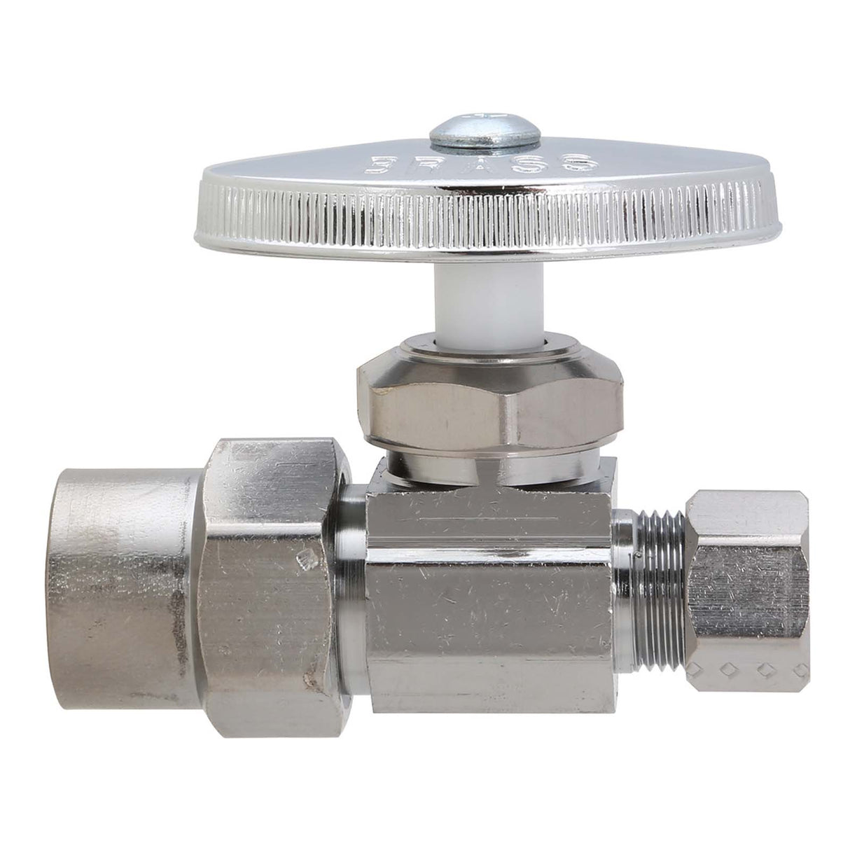 BrassCraft PR14X C 1/2" CPVC x 3/8" OD Compression Brass (Lead Free) Encore Multi-Turn Straight Stop