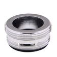 Neoperl 1533905 Nickel Plated Brass No-Lead Aerator Adapter, 13/16" - 27 Male Thread x 55/64" - 27 Male Thread