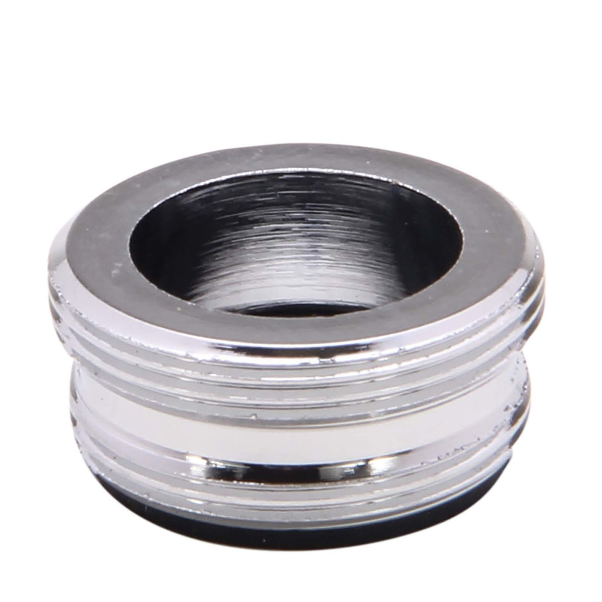 Neoperl 1533905 Nickel Plated Brass No-Lead Aerator Adapter, 13/16" - 27 Male Thread x 55/64" - 27 Male Thread