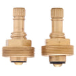 PlumbMaster Approved 11247 Right Hand Hot and Left Hand Cold Stem (Pair) for Sterling Stall Shower