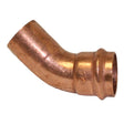 10075058 1" FTG x Press ApolloPress Copper 45 deg Street Elbow