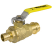 Webstone H-80333-W 3/4" Expansion PEX x Copper Press Full Port Brass Ball Valve