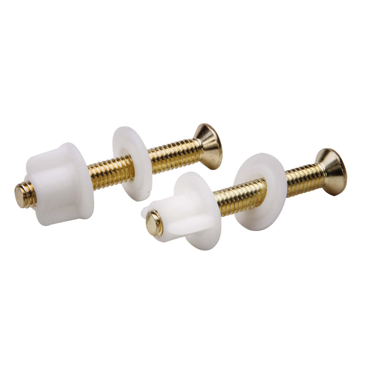 PlumbMaster Approved 40566 Brass Plated Toilet Seat Hinge Bolt, 7/16" dia