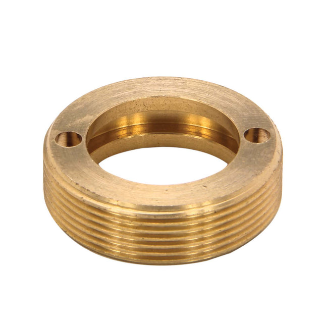 PlumbMaster Approved 33702 Gold Brass Bubbler Head Cartridge Retaining Nut (Generic) For 5010 Bubbler Haws Drinking Fountain