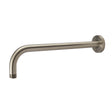 S-2571-BN Wall Mount 12" Rain Shower Arm and Flange