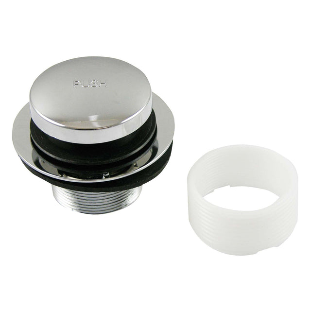 PlumbMaster Approved 39041 Chrome Plated Touch Toe Style Bath Drain Assembly Kit