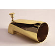 PlumbMaster Approved 88054 Bath Tub Spout, 1/2" IPS, Polished Brass